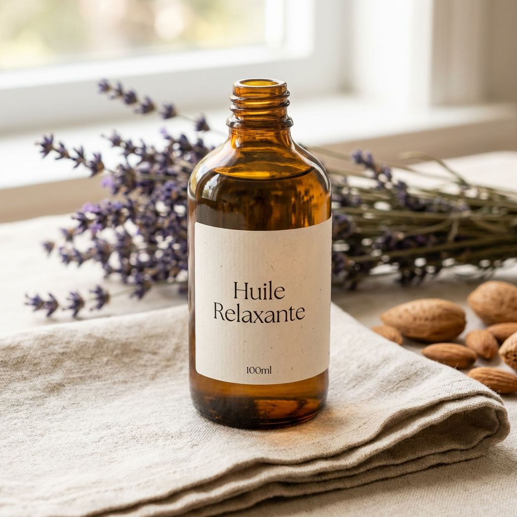 Huile Massage Lavande